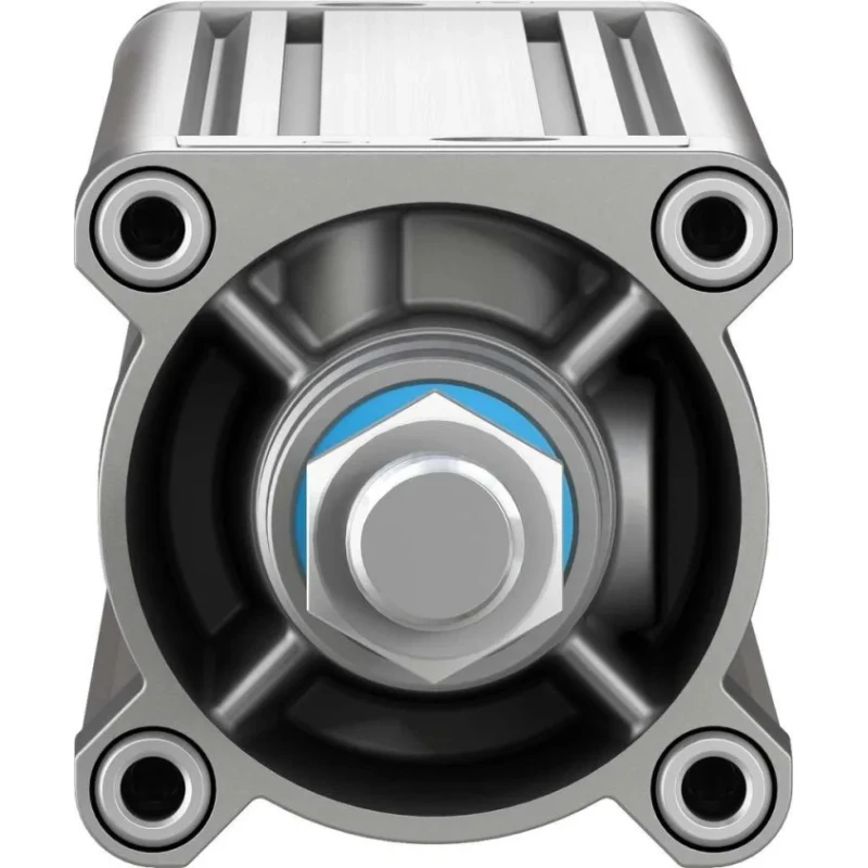 Festo Pneumatic Piston Rod Cylinder DSBC Series Double Acting Through Hole Mount Aluminium Body 80mm DSBC-80-500-PPVA-N3