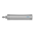 Festo Pneumatic Piston Rod Cylinder DSBC Series Double Acting 80mm Bore 300mm Stroke Aluminium Body DSBC-80-300-PPVA-N3