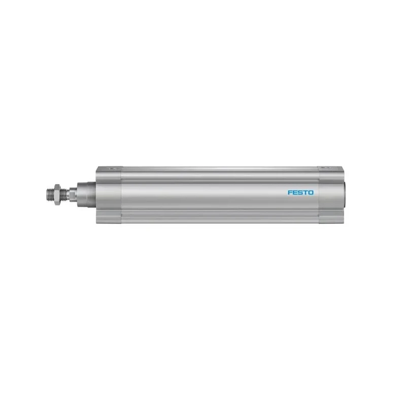 Festo Pneumatic Piston Rod Cylinder DSBC Series Double Acting 80mm Bore 300mm Stroke Aluminium Body DSBC-80-300-PPVA-N3