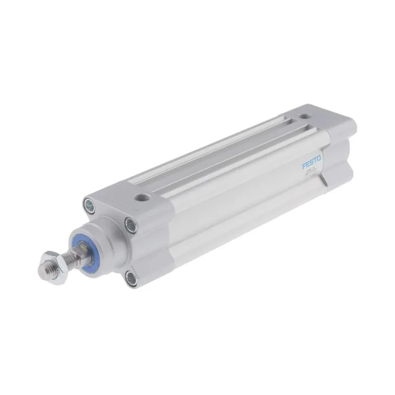 Festo Pneumatic Cylinder DSBC Series Double Acting 32mm Bore, 100mm Stroke Length Aluminium Body DSBC-32-100-PPSA-N3