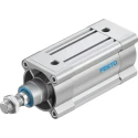 Festo Pneumatic Piston Rod Cylinder Double Acting 80mm Bore, 80mm Stroke, Aluminium Body, DSBC-80-80-PPSA-N3