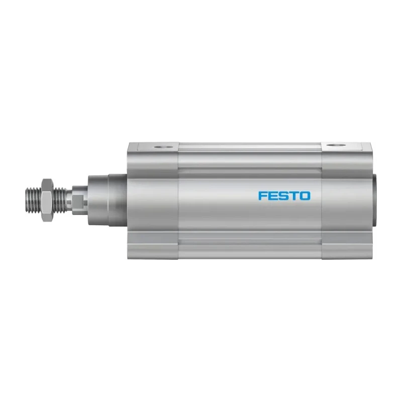 Festo Pneumatic Piston Rod Cylinder Double Acting 80mm Bore, 80mm Stroke, Aluminium Body, DSBC-80-80-PPSA-N3