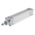 Festo Pneumatic Piston Rod Cylinder DSBC Series 32mm Bore, 125mm Stroke, Double Acting Aluminium Body DSBC-32-125-PPVA-N3