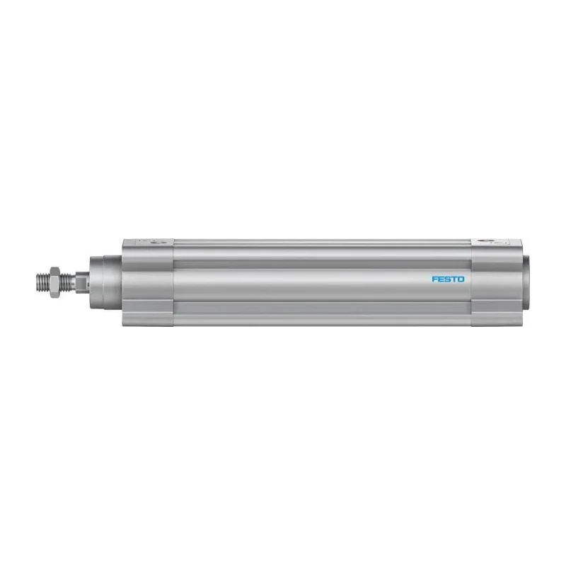 Festo Pneumatic Piston Rod Cylinder DSBC Series 32mm Bore, 125mm Stroke, Double Acting Aluminium Body DSBC-32-125-PPVA-N3