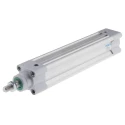 Festo Pneumatic Piston Rod Cylinder DSBC Series 32mm Bore 150mm Stroke Double Acting Aluminium Body DSBC-32-150-PPSA-N3