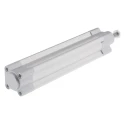 Festo Pneumatic Piston Rod Cylinder 32 mm Bore, 150 mm Stroke, Double Acting, Air Cushion, Aluminium Body DSBC-32-150-PPVA-N3
