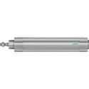 Festo Pneumatic Piston Rod Cylinder 32 mm Bore, 150 mm Stroke, Double Acting, Air Cushion, Aluminium Body DSBC-32-150-PPVA-N3