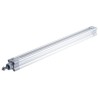 Festo Pneumatic Piston Rod Cylinder 32mm Bore, 400mm Stroke, Aluminium Body, Double Acting DSBC-32-400-PPVA-N3
