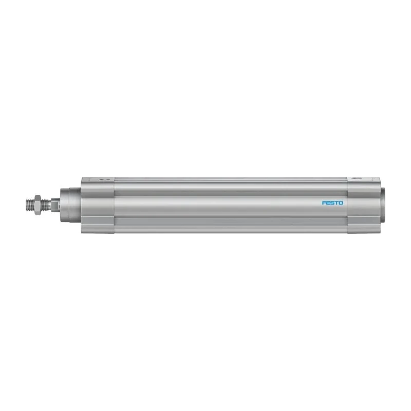 Festo Pneumatic Piston Rod Cylinder 32mm Bore, 160mm Stroke, Aluminium Body, Double Acting DSBC-32-160-PPSA-N3