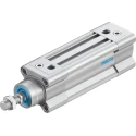 Festo Pneumatic Piston Rod Cylinder 32mm Bore, 40mm Stroke, Double Acting, Aluminium Body DSBC-32-40-PPVA-N3