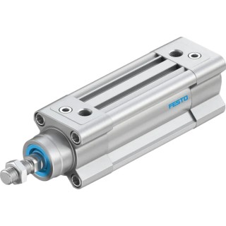 Festo Pneumatic Piston Rod Cylinder 32mm Bore, 40mm Stroke, Double Acting, Aluminium Body DSBC-32-40-PPVA-N3