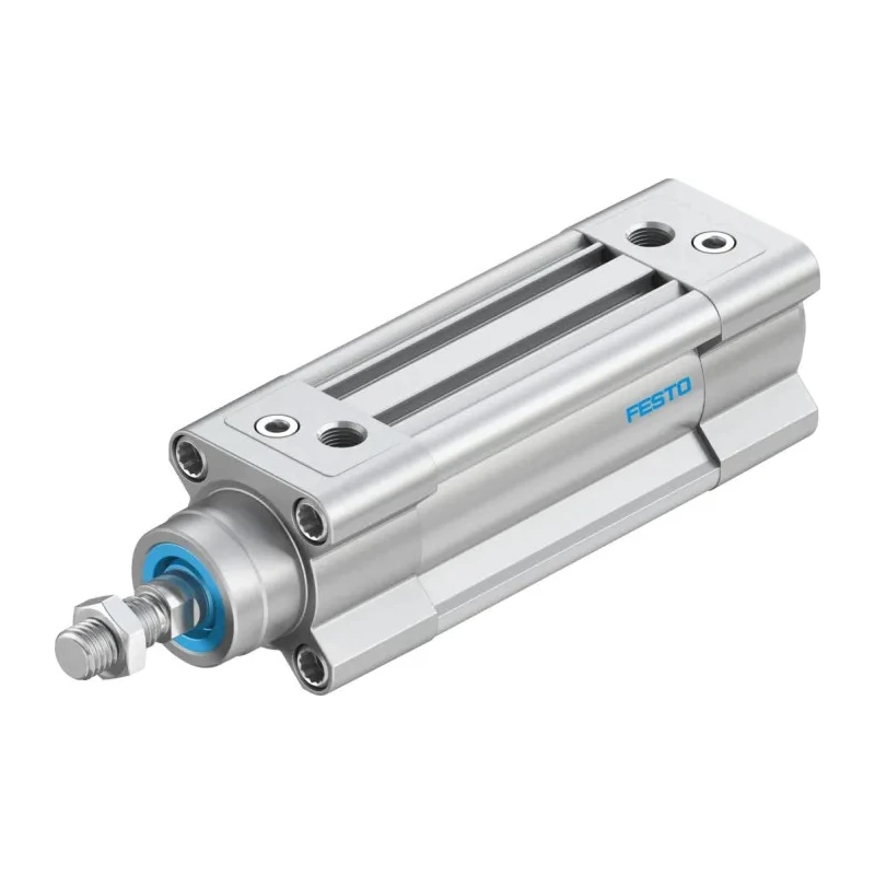 Festo Pneumatic Piston Rod Cylinder 32mm Bore, 40mm Stroke, Double Acting, Aluminium Body DSBC-32-40-PPVA-N3