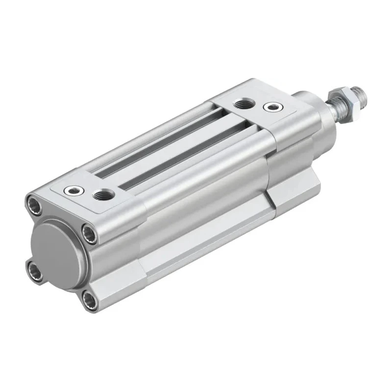 Festo Pneumatic Piston Rod Cylinder 32mm Bore, 40mm Stroke, Double Acting, Aluminium Body DSBC-32-40-PPVA-N3
