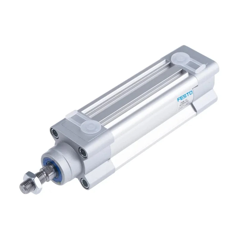 Festo Pneumatic Piston Rod Cylinder 32mm Bore, 60mm Stroke, Aluminium Body, Double Acting DSBC-32-60-PPSA-N3
