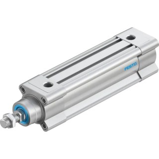 Festo Pneumatic Piston Rod Cylinder DSBC Series 32mm Bore, 40mm Stroke, Double Acting, Female Thread Mount DSBC-32-40-PPSA-N3