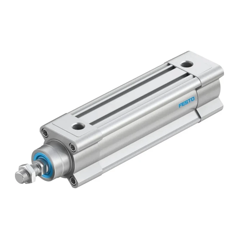 Festo Pneumatic Piston Rod Cylinder DSBC Series 32mm Bore, 40mm Stroke, Double Acting, Female Thread Mount DSBC-32-40-PPSA-N3