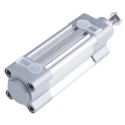 Festo Pneumatic Piston Rod Cylinder DSBC Series 32mm Bore, 40mm Stroke, Double Acting, Female Thread Mount DSBC-32-40-PPSA-N3
