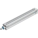 Festo Pneumatic Piston Rod Cylinder 32mm Bore, 300mm Stroke, Double Acting, Air Cushion, Aluminium Body DSBC-32-300-PPVA-N3