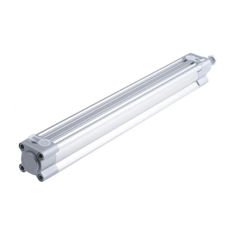 Festo Pneumatic Piston Rod Cylinder 32mm Bore, 300mm Stroke, Double Acting, Air Cushion, Aluminium Body DSBC-32-300-PPVA-N3
