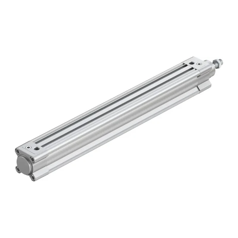Festo Pneumatic Piston Rod Cylinder 32mm Bore, 300mm Stroke, Double Acting, Air Cushion, Aluminium Body DSBC-32-300-PPVA-N3