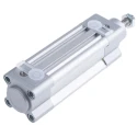 Festo Pneumatic Piston Rod Cylinder Double Acting 32mm Bore 50mm Stroke Aluminium Body DSBC-32-50-PPVA-N3
