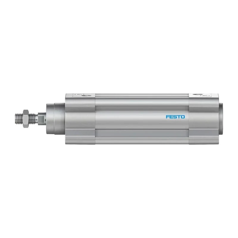 Festo Pneumatic Piston Rod Cylinder Double Acting 32mm Bore 50mm Stroke Aluminium Body DSBC-32-50-PPVA-N3