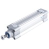 Festo Pneumatic Piston Rod Cylinder 40mm Bore, 125mm Stroke, Double Acting, Aluminium Body, ISO 15552 DSBC-40-125-PPSA-N3
