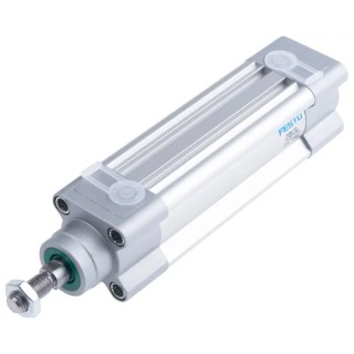 Festo Pneumatic Piston Rod Cylinder 32mm Bore, 70 mm Stroke, Double Acting, Aluminium Body, ISO 15552 DSBC-32-70-PPSA-N3
