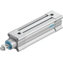 Festo Pneumatic Piston Rod Cylinder 40mm Bore, 100mm Stroke, Double Acting, Aluminium Body DSBC-40-100-PPSA-N3