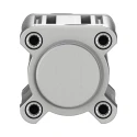 Festo Pneumatic Piston Rod Cylinder 40mm Bore, 100mm Stroke, Double Acting, Aluminium Body DSBC-40-100-PPSA-N3