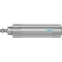 Festo Pneumatic Piston Rod Cylinder 40mm Bore, 100mm Stroke, Double Acting, Aluminium Body DSBC-40-100-PPSA-N3