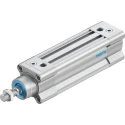 Festo Pneumatic Piston Rod Cylinder DSBC Series 32mm Bore, 60mm Stroke, Double Acting Aluminium Body DSBC-32-60-PPVA-N3