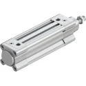 Festo Pneumatic Piston Rod Cylinder DSBC Series 32mm Bore, 60mm Stroke, Double Acting Aluminium Body DSBC-32-60-PPVA-N3