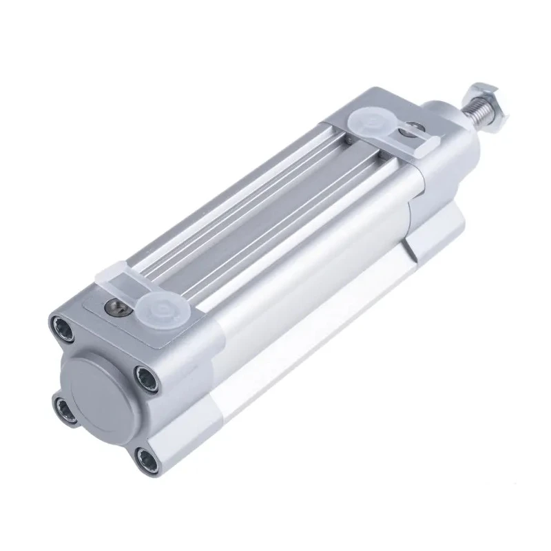 Festo Pneumatic Piston Rod Cylinder DSBC Series 32mm Bore, 60mm Stroke, Double Acting Aluminium Body DSBC-32-60-PPVA-N3