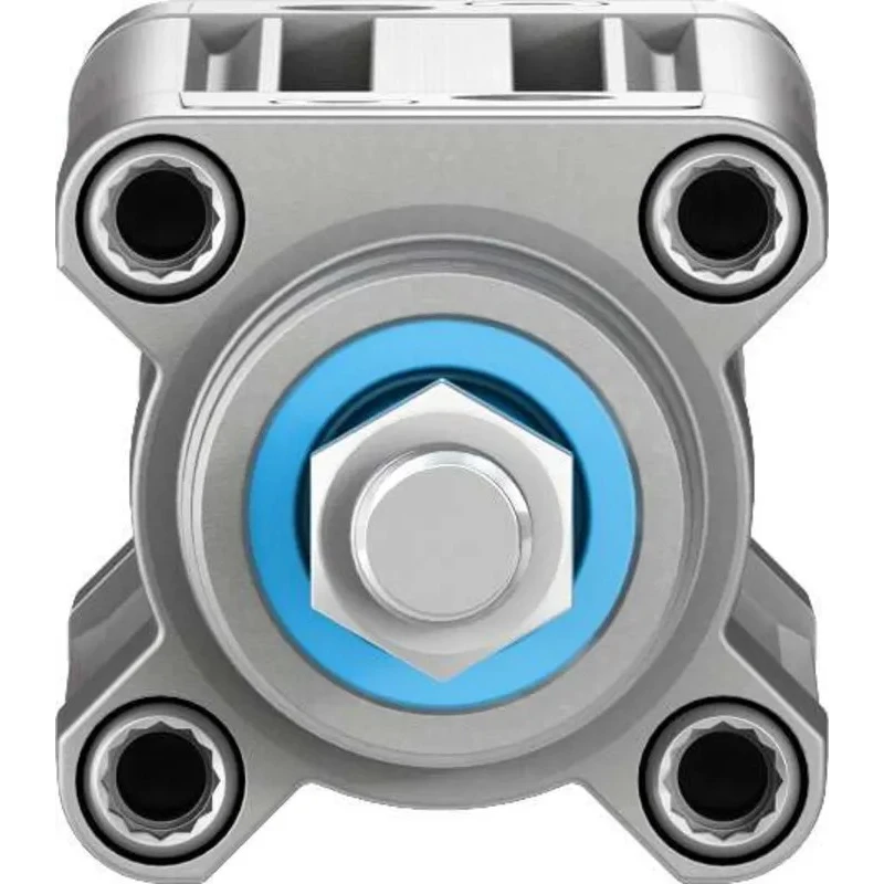 Festo Pneumatic Piston Rod Cylinder DSBC Series 32mm Bore, 80mm Stroke, Double Acting Aluminium Body DSBC-32-80-PPVA-N3