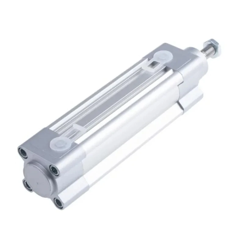 Festo Pneumatic Piston Rod Cylinder DSBC Series 32mm Bore, 80mm Stroke, Double Acting Aluminium Body DSBC-32-80-PPVA-N3