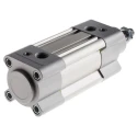 Festo Pneumatic Piston Rod Cylinder 40mm Bore, 25mm Stroke, Aluminium Body, Double Acting DSBC-40-25-PPVA-N3