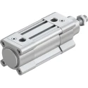Festo Pneumatic Piston Rod Cylinder 40mm Bore, 25mm Stroke, Aluminium Body, Double Acting DSBC-40-25-PPVA-N3