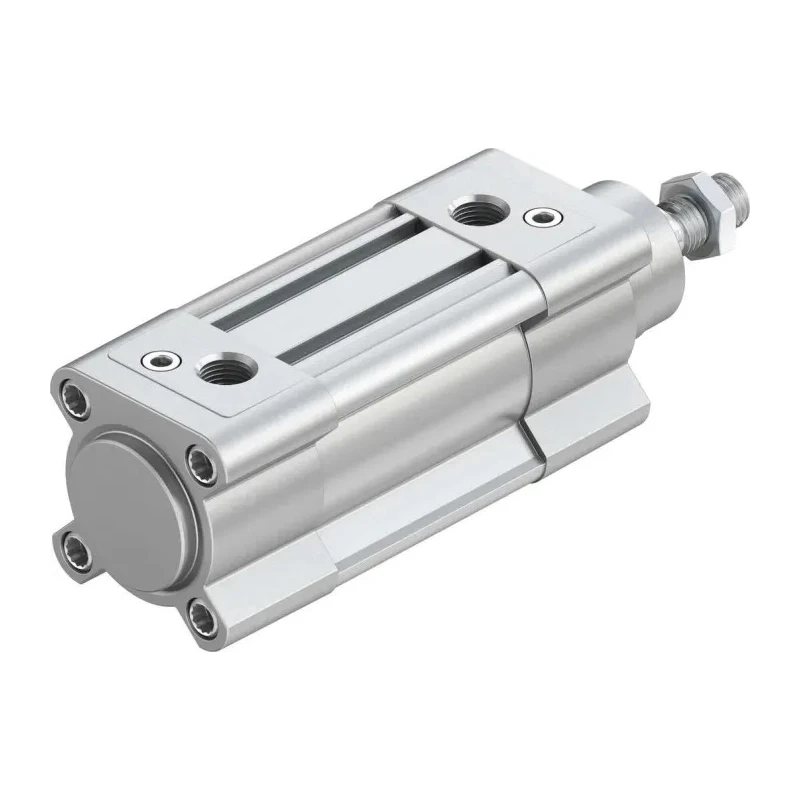 Festo Pneumatic Piston Rod Cylinder 40mm Bore, 25mm Stroke, Aluminium Body, Double Acting DSBC-40-25-PPVA-N3