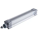 Festo Pneumatic Piston Rod Cylinder 40mm Bore 250mm Stroke Double Acting Aluminium Body DSBC-40-250-PPVA-N3