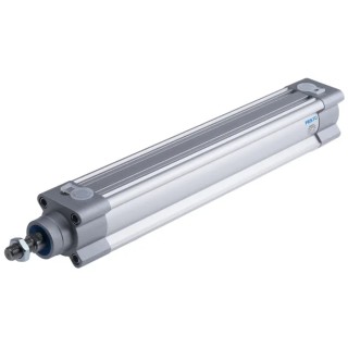 Festo Pneumatic Piston Rod Cylinder 40mm Bore 250mm Stroke Double Acting Aluminium Body DSBC-40-250-PPVA-N3
