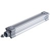 Festo Pneumatic Piston Rod Cylinder 40mm Bore 250mm Stroke Double Acting Aluminium Body DSBC-40-250-PPVA-N3