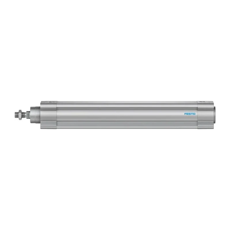 Festo Pneumatic Piston Rod Cylinder 40mm Bore 250mm Stroke Double Acting Aluminium Body DSBC-40-250-PPVA-N3