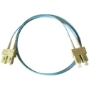 Molex CES SC to SC Fibre Optic Cable Low Smoke Zero Halogen Jacket, Aqua Colour, 1 m 91.99.372.00100