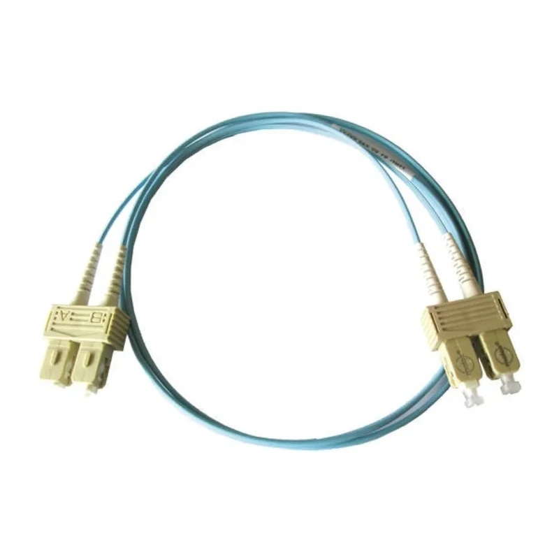 Molex CES SC to SC Fibre Optic Cable Low Smoke Zero Halogen Aqua 2 m 91.99.372.00200