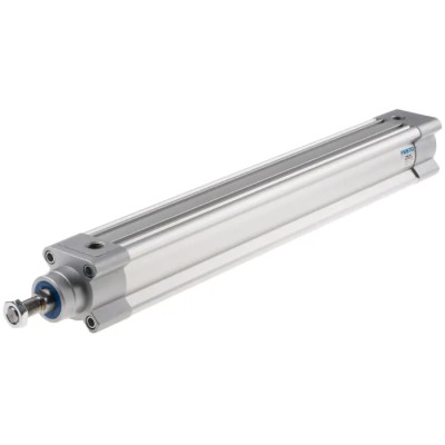 Festo Pneumatic Piston Rod Cylinder 40mm Bore, 320mm Stroke, Aluminium Body, Double Acting DSBC-40-320-PPSA-N3