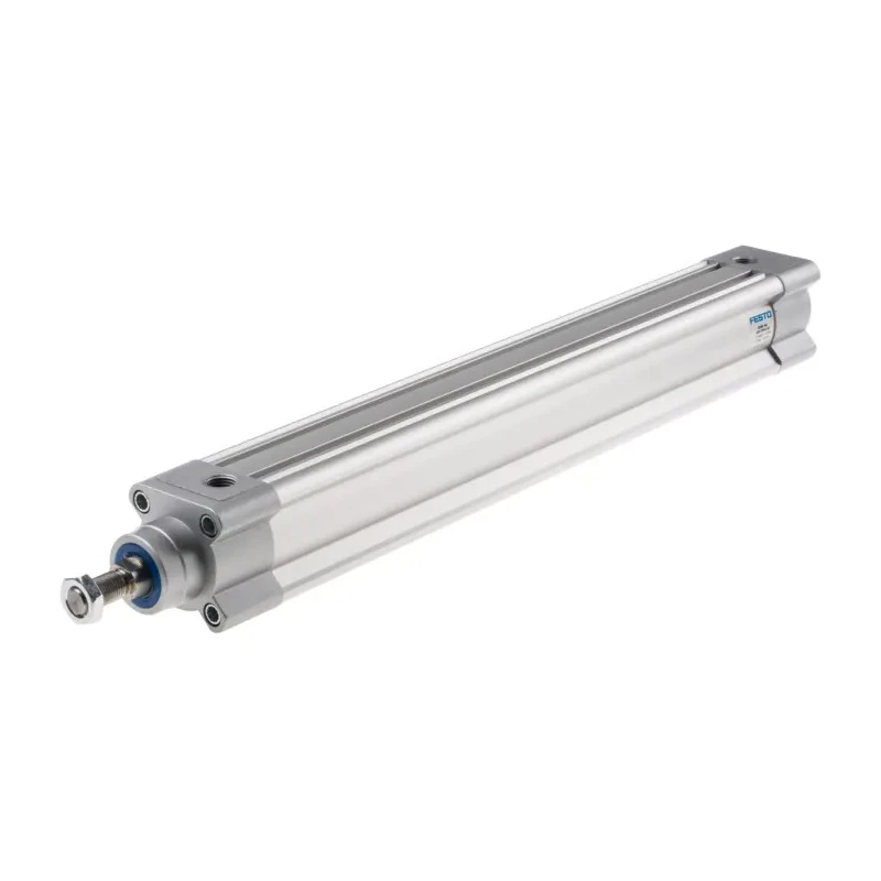 Festo Pneumatic Piston Rod Cylinder 40mm Bore, 320mm Stroke, Aluminium Body, Double Acting DSBC-40-320-PPSA-N3