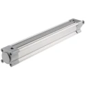 Festo Pneumatic Piston Rod Cylinder 40mm Bore, 320mm Stroke, Aluminium Body, Double Acting DSBC-40-320-PPSA-N3