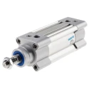 Festo Pneumatic Piston Rod Cylinder Double Acting DSBC Series 40 mm Bore, 40 mm Stroke, Air Cushion DSBC-40-40-PPVA-N3