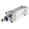 Festo Pneumatic Piston Rod Cylinder Double Acting DSBC Series 40 mm Bore, 40 mm Stroke, Air Cushion DSBC-40-40-PPVA-N3